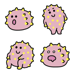とげとげナマコの絵文字の絵文字メイン画像