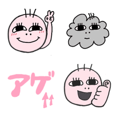 [LINE絵文字] ワロマルワロコの絵文字の画像