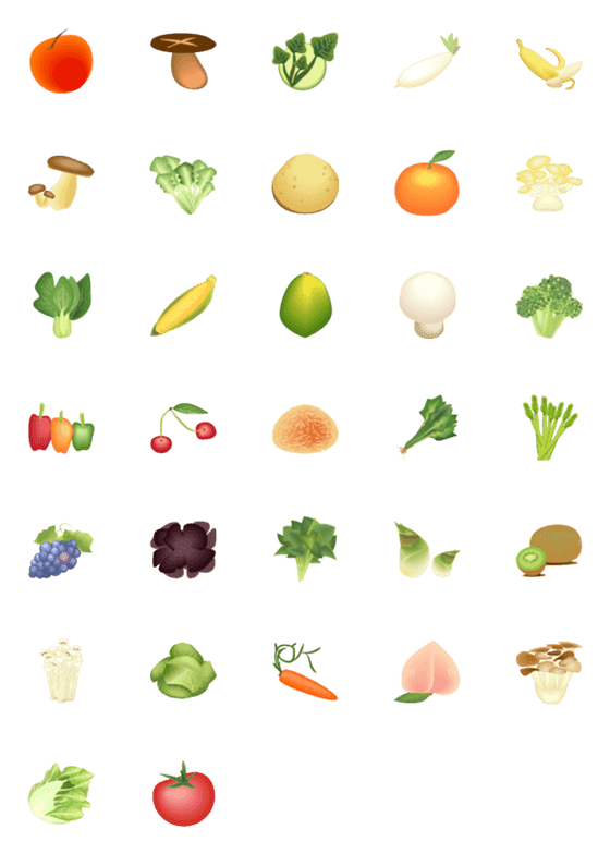 [LINE絵文字]Veganの画像一覧