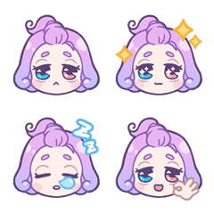 [LINE絵文字] 寝々波ねね 絵文字の画像