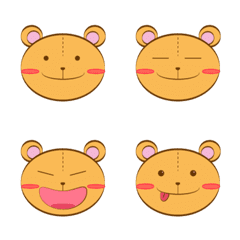 [LINE絵文字] HaHa Bearの画像