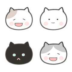 [LINE絵文字] ＊ねこだらけ＊の画像