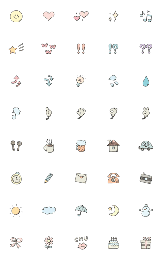 Line絵文字 かわいいオールドヴィンテージ 基本セット 40種類 1円 Line絵文字 かわいいオールドヴィンテージ 基本セット 40種類 1円