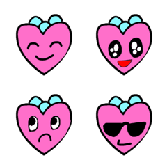 [LINE絵文字] 本当に天使⁉️天使のハートちゃんの画像