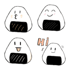 [LINE絵文字] Onigiri Rice ballの画像