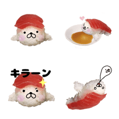 [LINE絵文字] Sushi＆Seal(マグロ推し)の画像