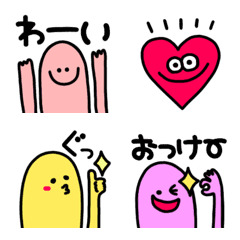 [LINE絵文字] 使えるてきとうさん絵文字の画像