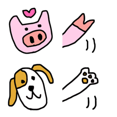 みんなでバイバイの絵文字メイン画像