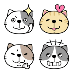 [LINE絵文字] ねこまると仲間たち♡敬語の画像