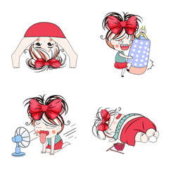 [LINE絵文字] Emoji, Noo Bow Lovelyの画像