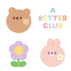 [LINE絵文字] a better clubの画像