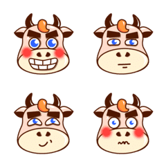Dodo calf's emoticonsの絵文字メイン画像