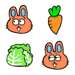 [LINE絵文字] new rrrrabbitの画像