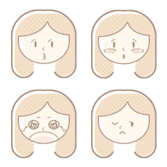 ドットガールの絵文字メイン画像
