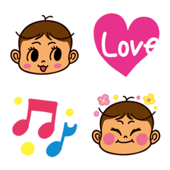 [LINE絵文字] 目に入れても痛くない赤ちゃん絵文字の画像