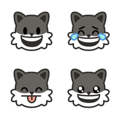 [LINE絵文字] Deep Dog Basic Emojiの画像