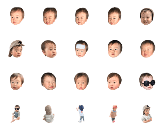 [LINE絵文字]hayato's emoji 9の画像一覧