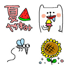 [LINE絵文字] ★夏絵文字★の画像