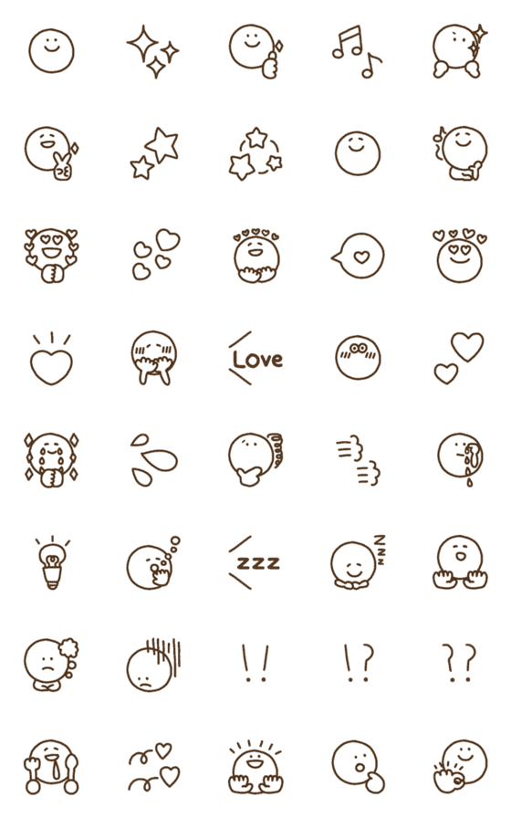 [LINE絵文字]smile.の画像一覧