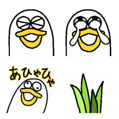 [LINE絵文字] 大ww草ww原wwめちゃワロタのハットリ絵文字の画像