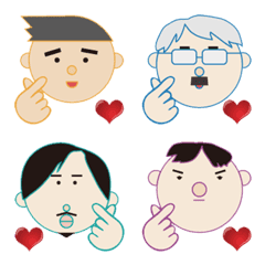 [LINE絵文字] LostWorld Members02の画像