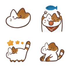 [LINE絵文字] Spotted catの画像