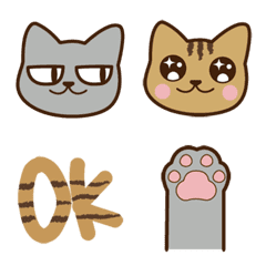 [LINE絵文字] 猫が好きな人のための絵文字の画像