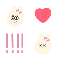 [LINE絵文字] Ms.bunny #1の画像