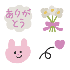 [LINE絵文字] うさちゃんセットの画像