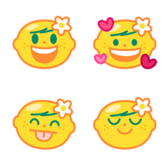 [LINE絵文字] Very Fresh Lemon Emojiの画像