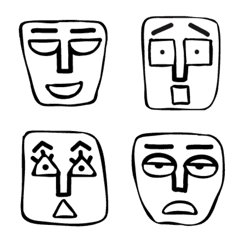 [LINE絵文字] 妖精の顔の絵文字の画像