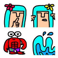 [LINE絵文字] マーメイド ベロニカ Emojiの画像