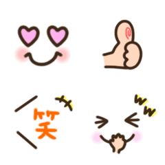 [LINE絵文字] 【定番】使いやすい！基本セットの画像