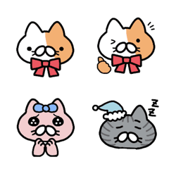 [LINE絵文字] 美藤家のねこ絵文字の画像