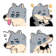 [LINE絵文字] wolf friendの画像