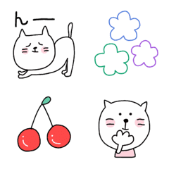 [LINE絵文字] 猫のみーさん絵文字♡の画像