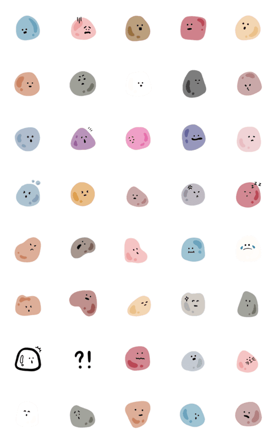 [LINE絵文字]The cutest jellyの画像一覧