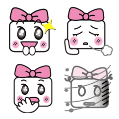 [LINE絵文字] 大人かわいい♡cubic-Mちゃん vol.2の画像