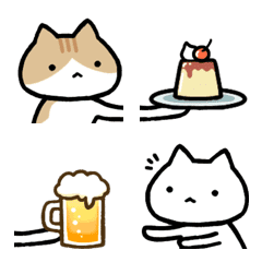 [LINE絵文字] Giveねこ絵文字の画像