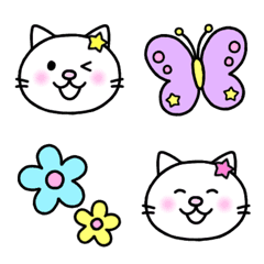 [LINE絵文字] ◆ネコ＆いろいろ絵文字◆の画像