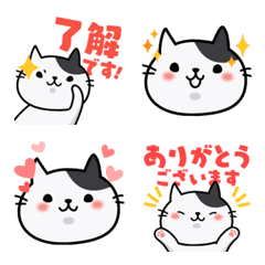 [LINE絵文字] みずにゃ ねこねこ絵文字の画像