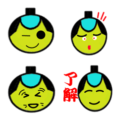 [LINE絵文字] 侍の愛ある絵文字の画像