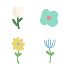 [LINE絵文字] My flower :)の画像