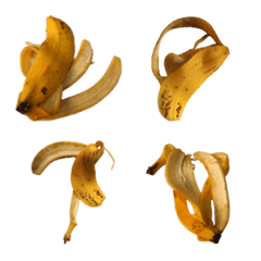[LINE絵文字] バナナの皮の画像