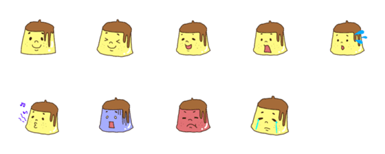 [LINE絵文字]プリン君の画像一覧