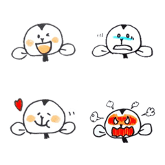 おさるの日常絵文字の絵文字メイン画像