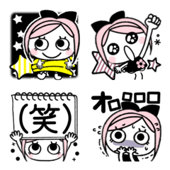 [LINE絵文字] 大人かわいいモダンガーリー絵文字の画像