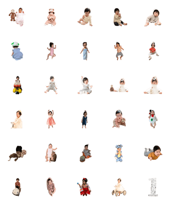 [LINE絵文字]Koharu's emoji2の画像一覧