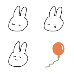 [LINE絵文字] うさちゃんのいろいろの画像