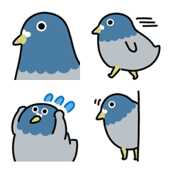 [LINE絵文字] ハトくるっぽー絵文字の画像